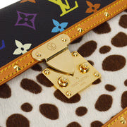 Louis Vuitton 2003 Multicolor Pochette Dalmatian Handbag M92826