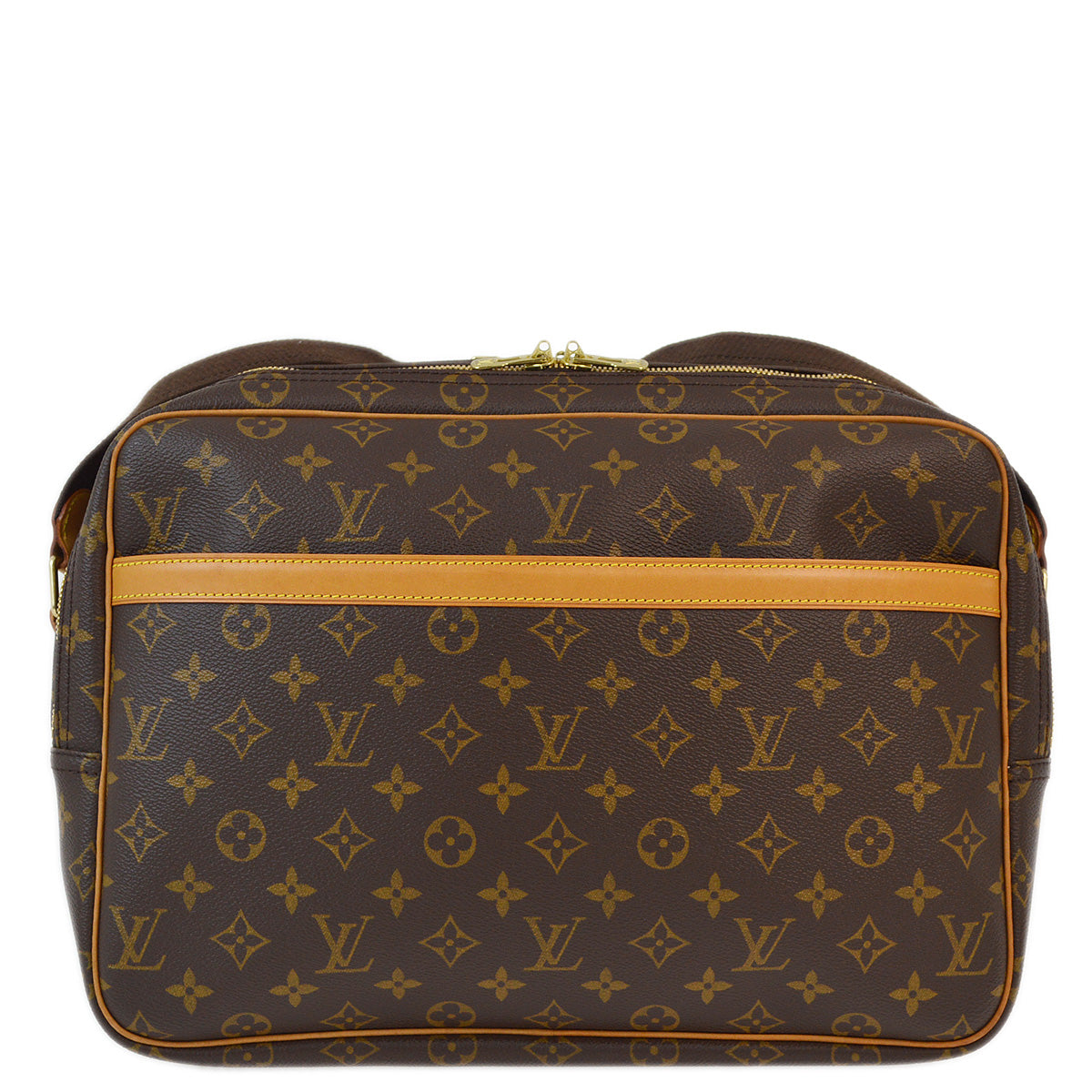 LOUIS VUITTON ルイヴィトン リポーターGM モノグラム 送料無料