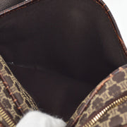 Celine Brown Macadam Shoulder Bag