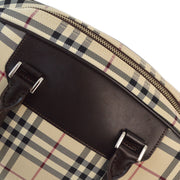 Burberry Beige Burberry Check Handbag