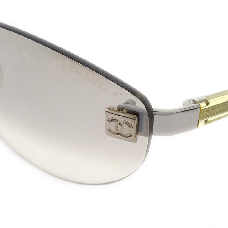 Chanel Sunglasses Eyewear Gray Small Good