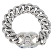 Chanel Turnlock Bracelet Silver 96P