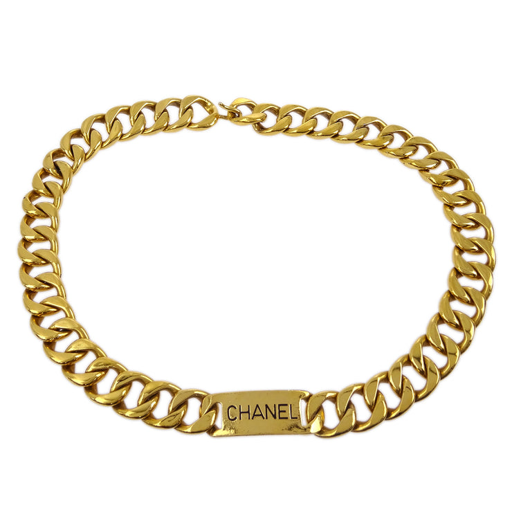 Chanel Gold Chain Belt Small Good