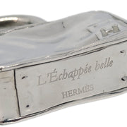 Hermes 2009 Trunk Cadena Silver Small Good