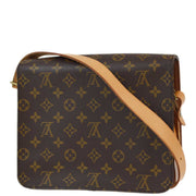 Louis Vuitton 1991 Monogram Cartouchiere GM Shoulder Bag M51252