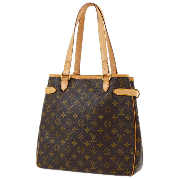 Louis Vuitton 2005 Monogram Batignolles Vertical Tote Handbag M51153