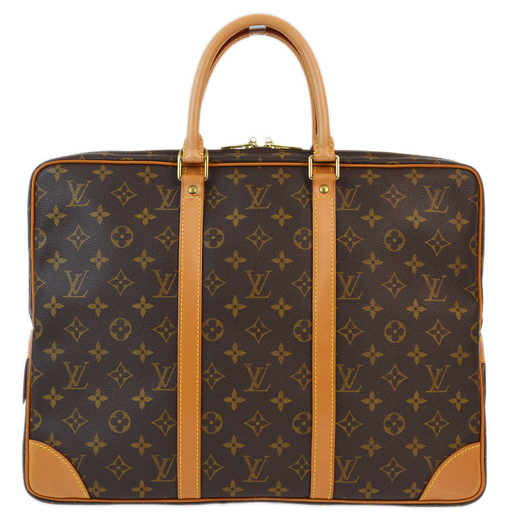 Louis Vuitton 2004 Monogram Porte Documents Voyage Handbag M53361