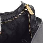 Celine Black Macadam Hobo Shoulder Bag