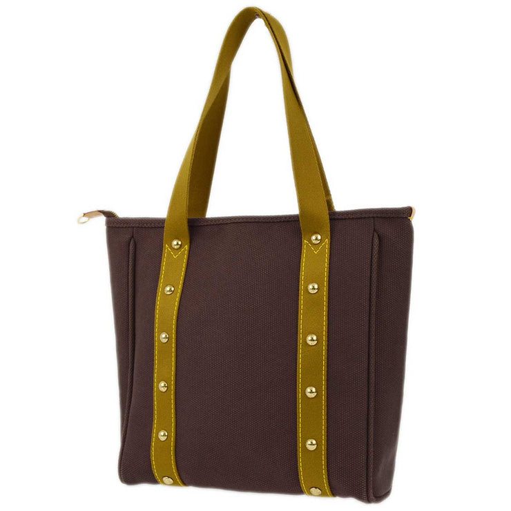 Louis Vuitton 2005 Brown Antigua Cabas MM Tote Bag M40086