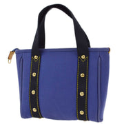 Louis Vuitton 2006 Blue Antigua Cabas PM Tote Bag M40090