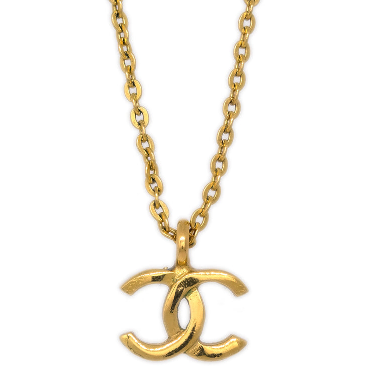 Chanel Gold CC Pendant Necklace 376/1982