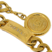 Chanel Medallion Chain Belt Gold 94A Small Good