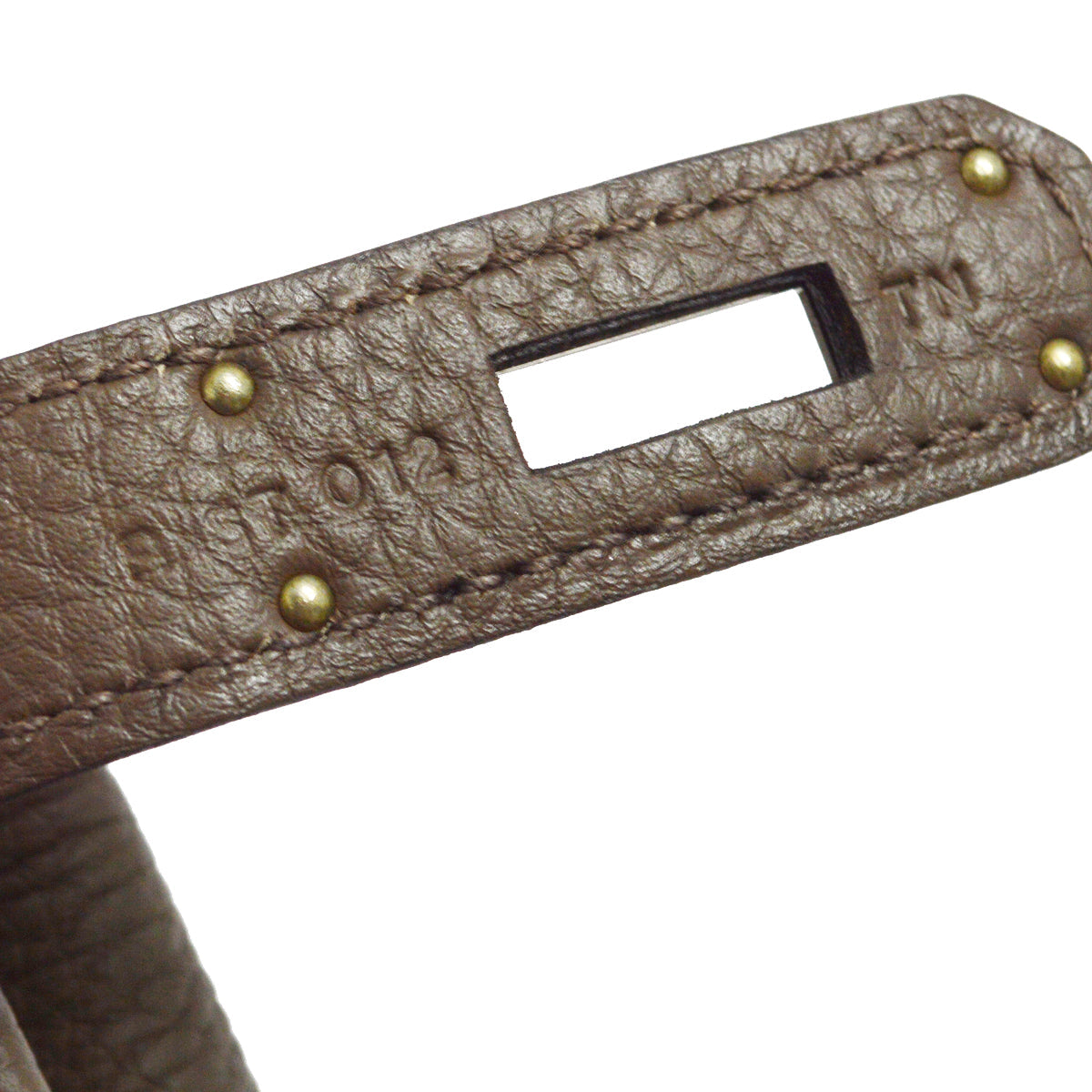 Hermes 2014 Toupe Gray Togo Birkin 30 Handbag