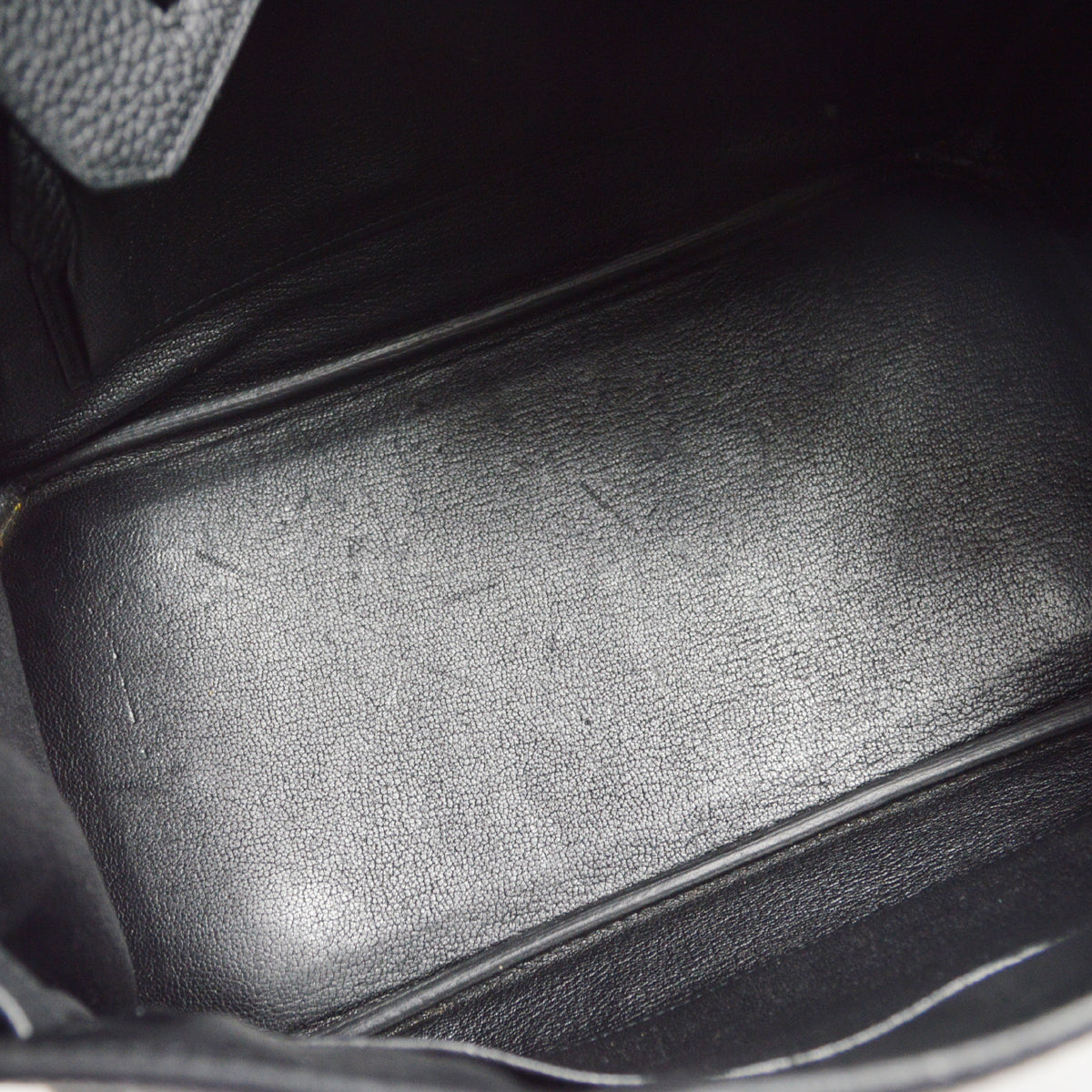 Hermes 2015 Black Taurillon Clemence Birkin 30 Handbag