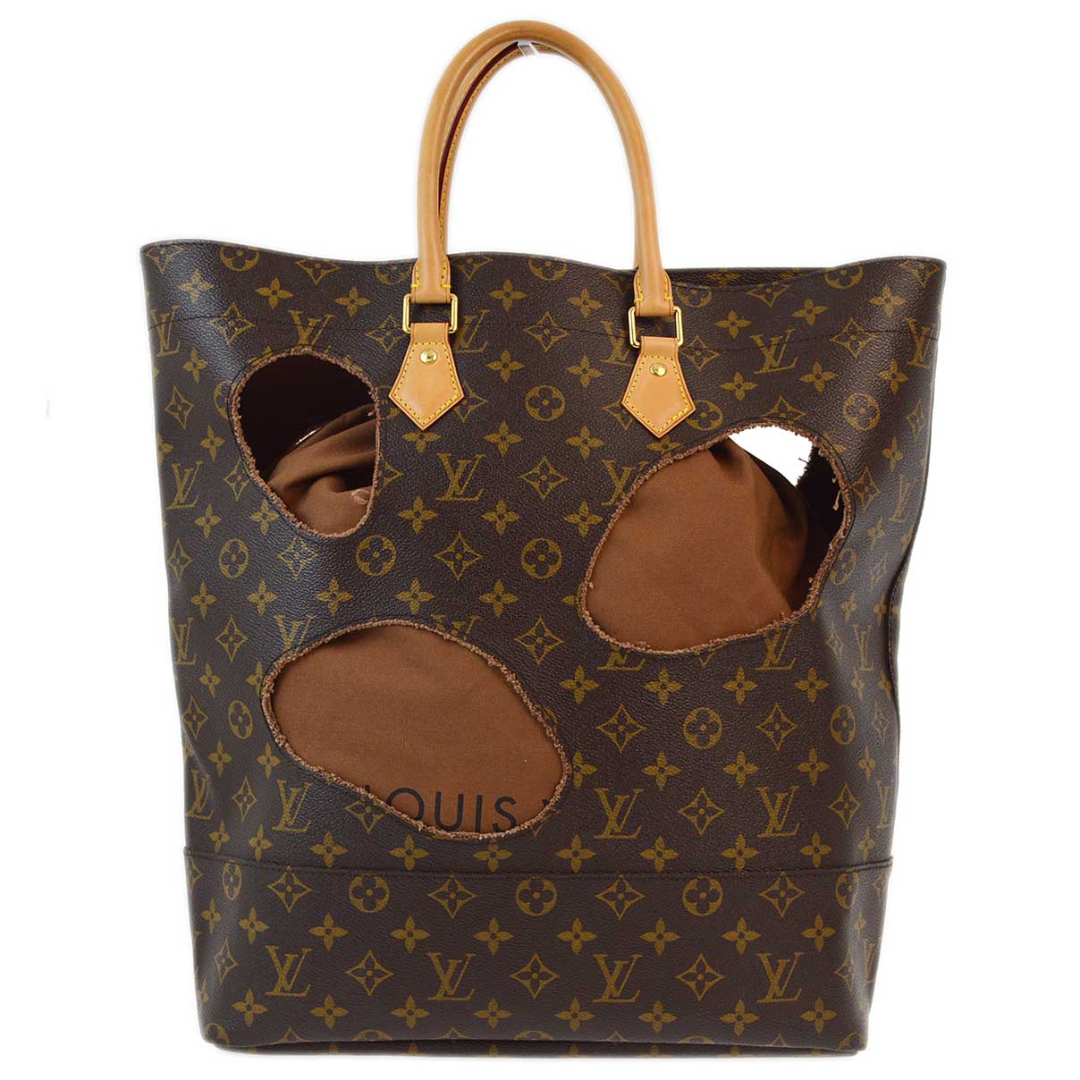 Louis Vuitton x Comme des Garcons 2014 Bag With Holes Tote Bag M40279
