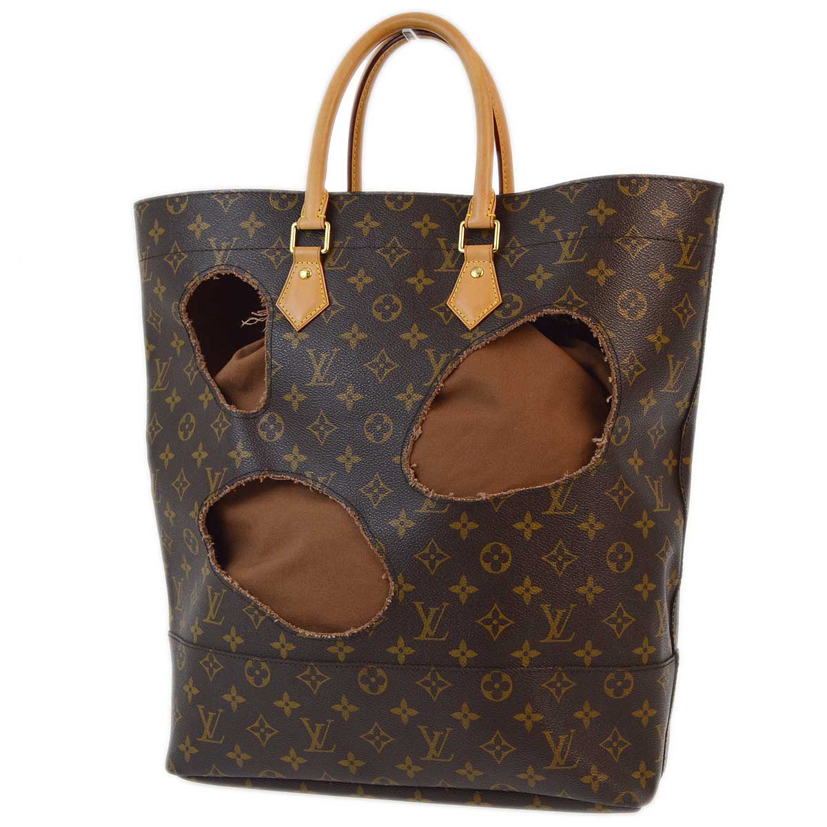 Louis Vuitton x Comme des Garcons 2014 Bag With Holes Tote Bag M40279