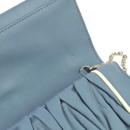 damage Miu Miu Light Blue Shoulder Bag