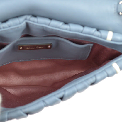 damage Miu Miu Light Blue Shoulder Bag