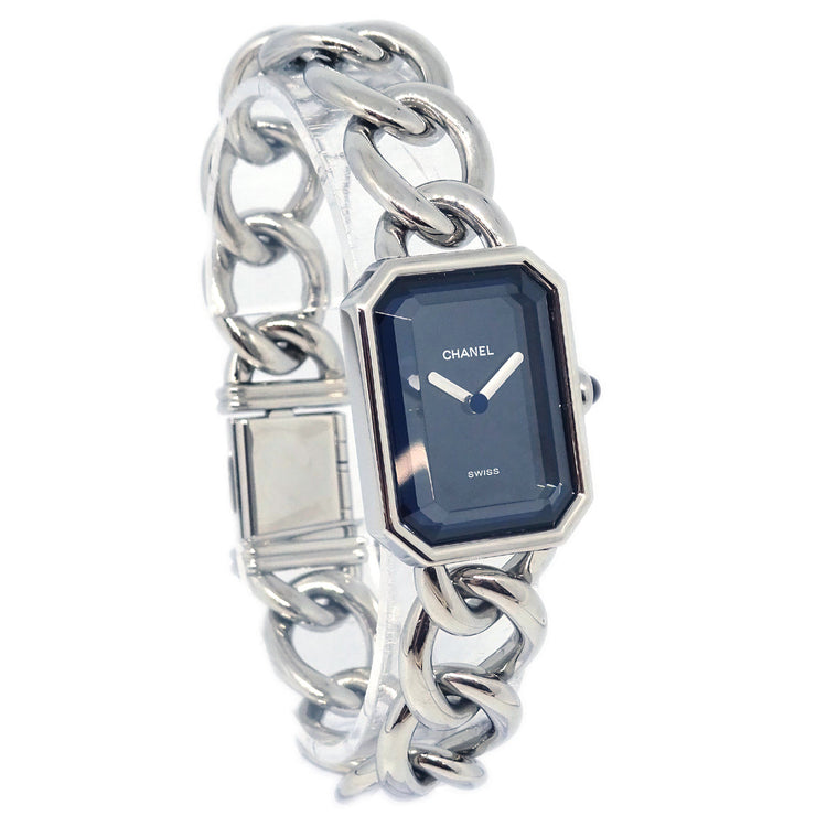 Chanel Premiere Quartz Watch Silver SS #XL