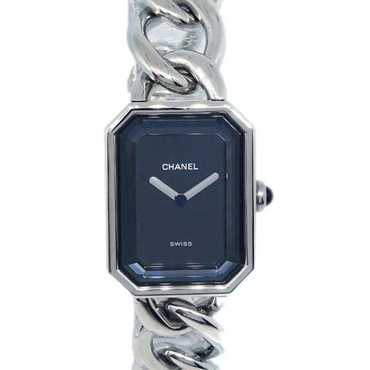 Chanel Premiere Quartz Watch Silver SS #L