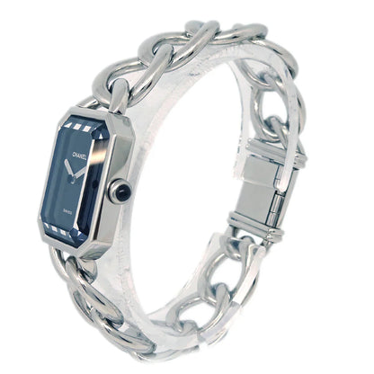 Chanel Premiere Quartz Watch Silver SS #L