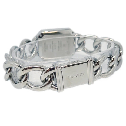 Chanel Premiere Quartz Watch Silver SS #L