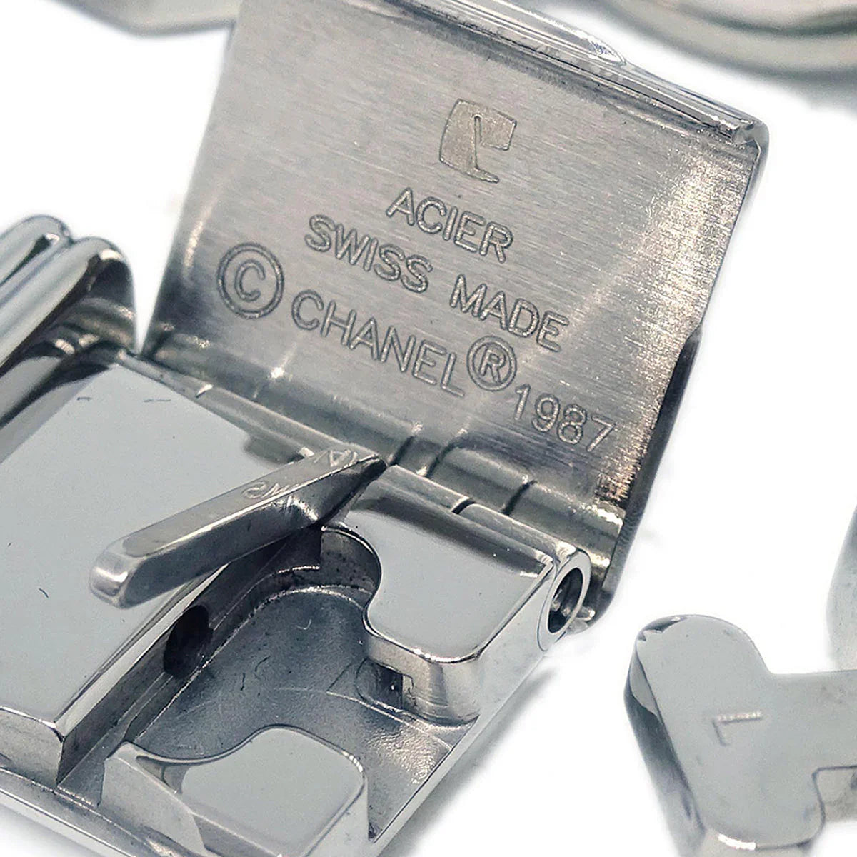 Chanel Premiere Quartz Watch Silver SS #L