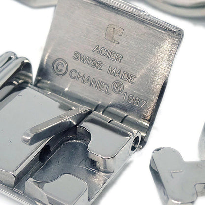 Chanel Premiere Quartz Watch Silver SS #L
