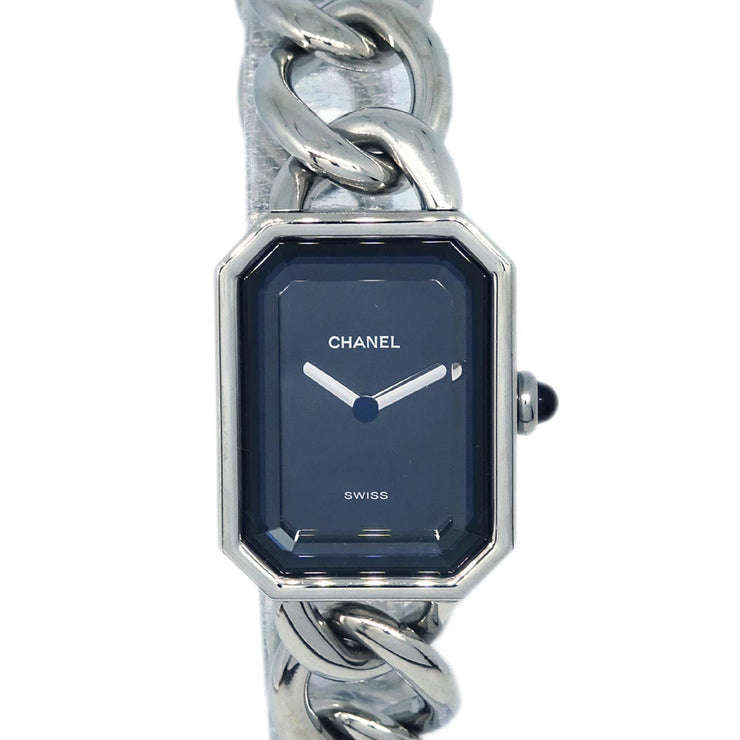 Chanel Premiere Quartz Watch Silver SS #L