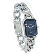 Chanel Premiere Quartz Watch Silver SS #L