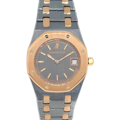 Audemars Piguet Royal Oak Tantalum Quartz Watch 18KPG SS