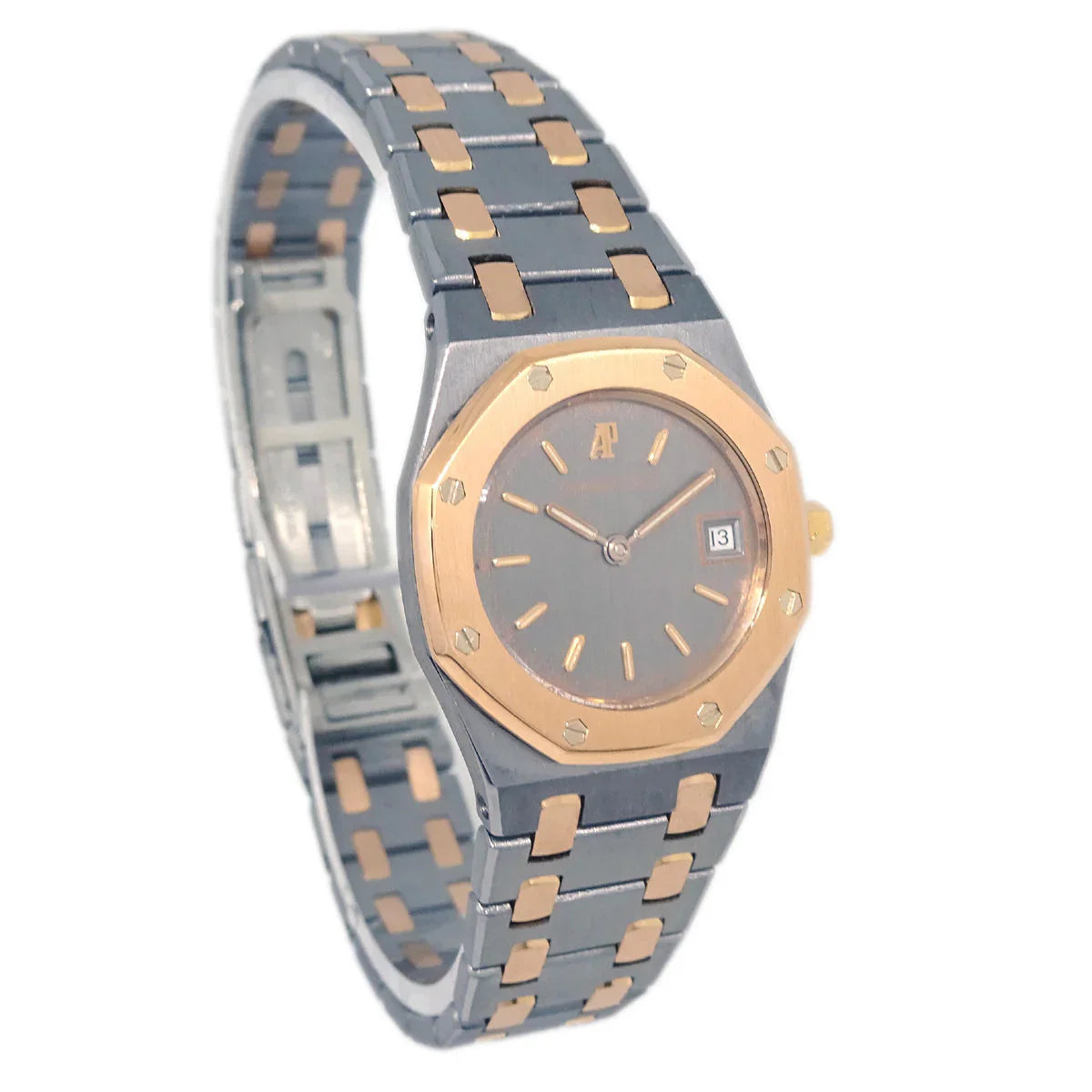 Audemars Piguet Royal Oak Tantalum Quartz Watch 18KPG SS