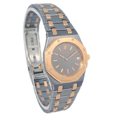 Audemars Piguet Royal Oak Tantalum Quartz Watch 18KPG SS