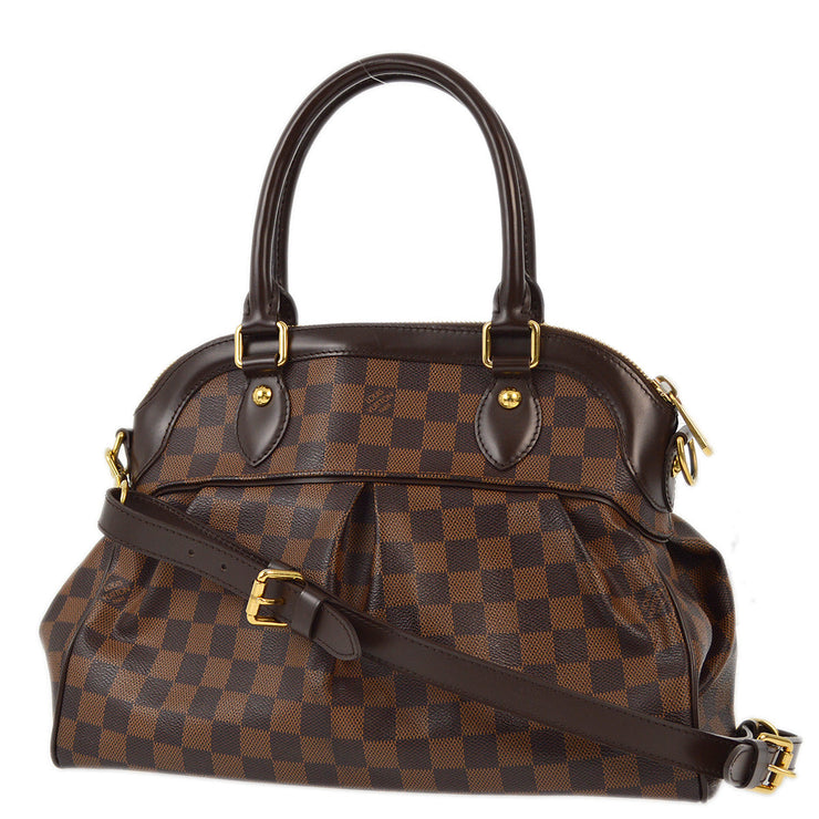 Louis Vuitton 2011 Damier Trevi PM 2way Shoulder Handbag N51997