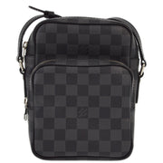 Louis Vuitton 2008 Damier Graphite Rem Shoulder Bag N41446