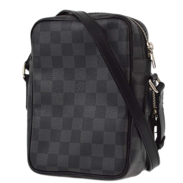 Louis Vuitton 2008 Damier Graphite Rem Shoulder Bag N41446