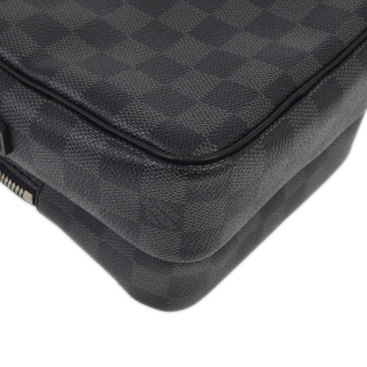 Louis Vuitton 2008 Damier Graphite Rem Shoulder Bag N41446