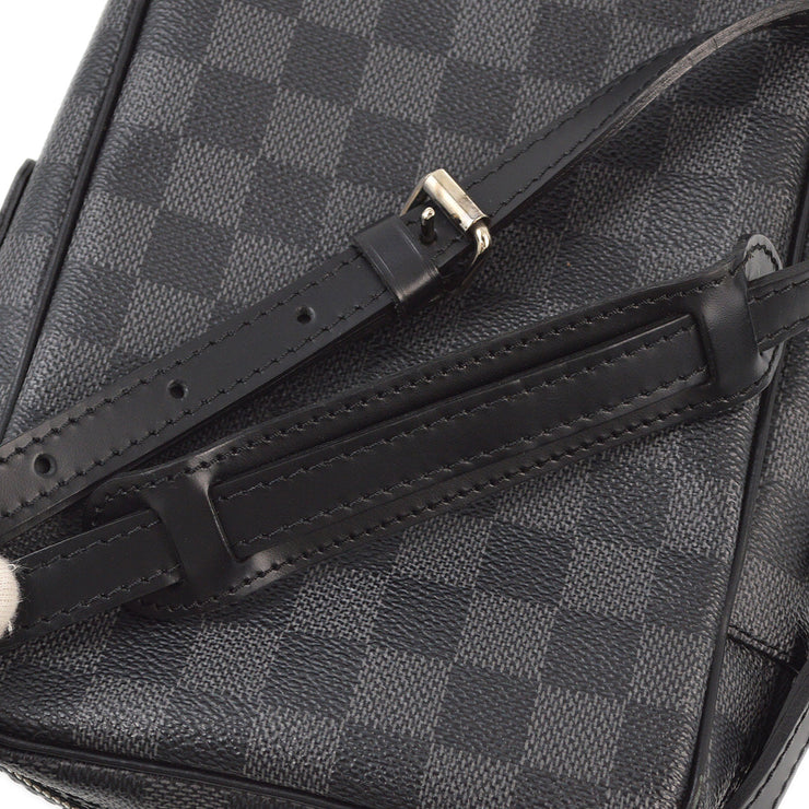 Louis Vuitton 2008 Damier Graphite Rem Shoulder Bag N41446