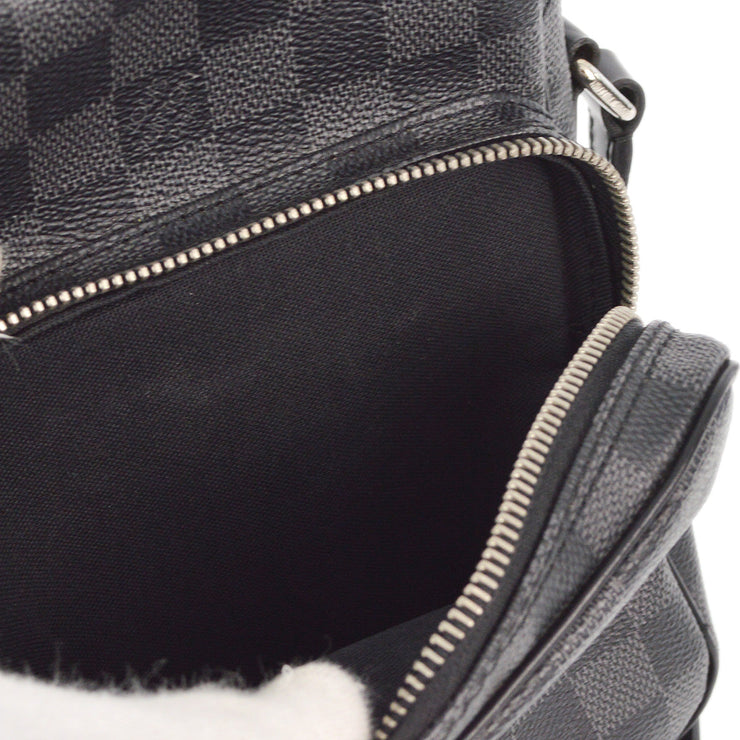 Louis Vuitton 2008 Damier Graphite Rem Shoulder Bag N41446