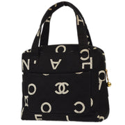 Chanel 1996-1997 Black Canvas Handbag