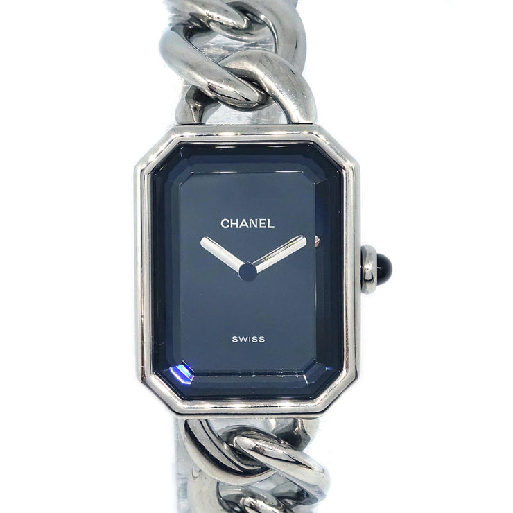 Chanel Premiere Quartz Watch Silver SS #M