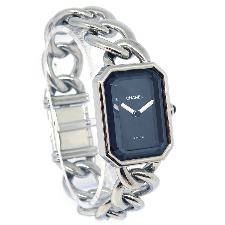 Chanel Premiere Quartz Watch Silver SS #M