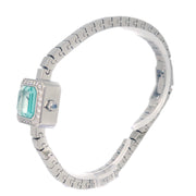 Corum Sugar Cube Ref.137.430.47 Quartz Watch SS Diamond