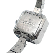 Corum Sugar Cube Ref.137.430.47 Quartz Watch SS Diamond