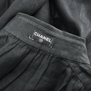 Chanel Blouse Shirt Black