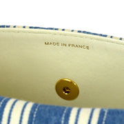 Chanel * 1997-1999 Blue White Stripe Handbag