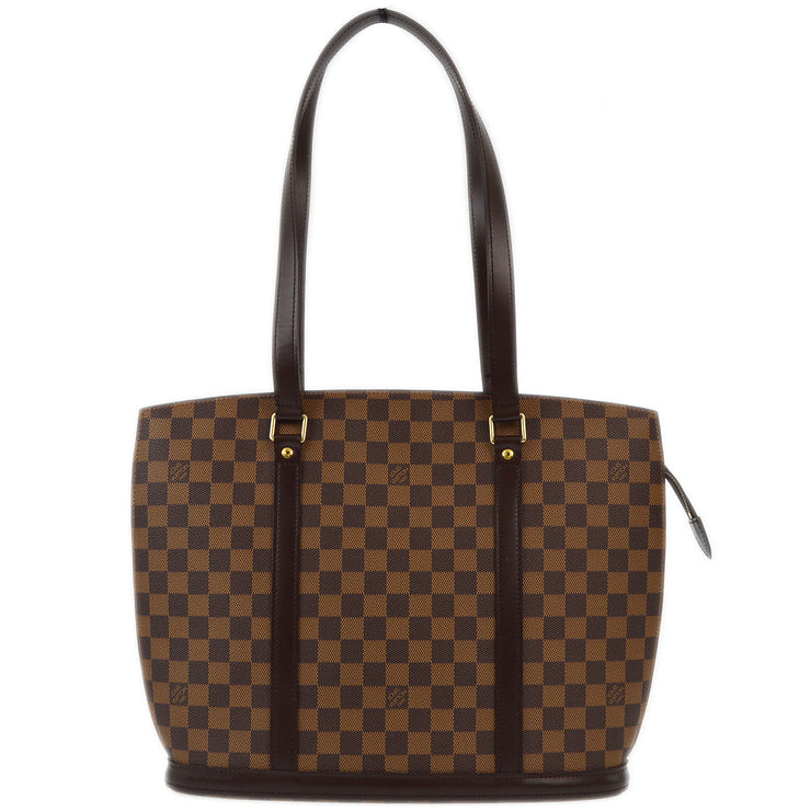 Louis Vuitton 2003 Damier Babylone Shoulder Tote Bag N51103