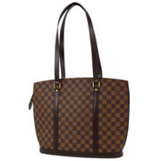 Louis Vuitton 2003 Damier Babylone Shoulder Tote Bag N51103