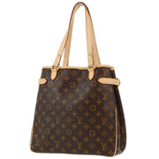 Louis Vuitton 2006 Monogram Batignolles Vertical Tote Handbag M51153