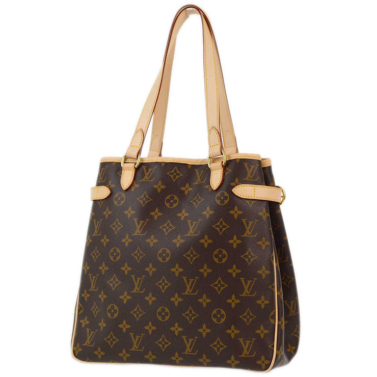 Louis Vuitton 2006 Monogram Batignolles Vertical Tote Handbag M51153